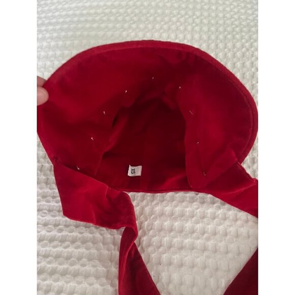 Beaufort Bonnet Co Red Velvet Hat XS - Picture 7 of 7